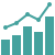 standard estimation chart icon